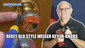Rekey Old Wesier Key in Knob Locks Delta