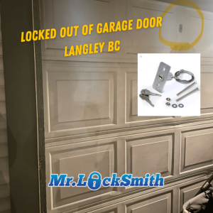 Locked Out of Garage door Delta BC Mr. Locksmith