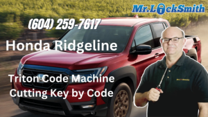 Honda Ridgeline Lost Key Costs in Delta BC